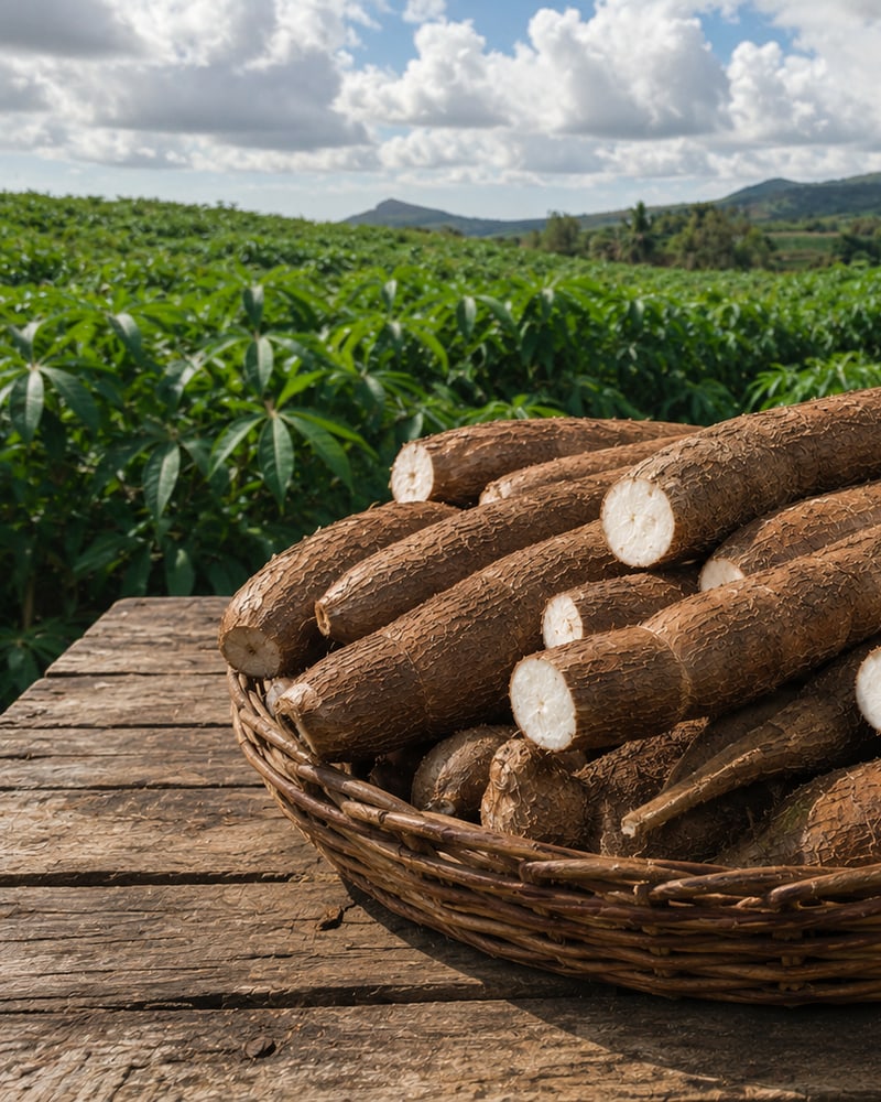 Manioc — Cassava from the DSP FreshDrop harvest