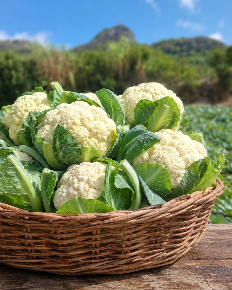 Cauliflower from the DSP FreshDrop harvest