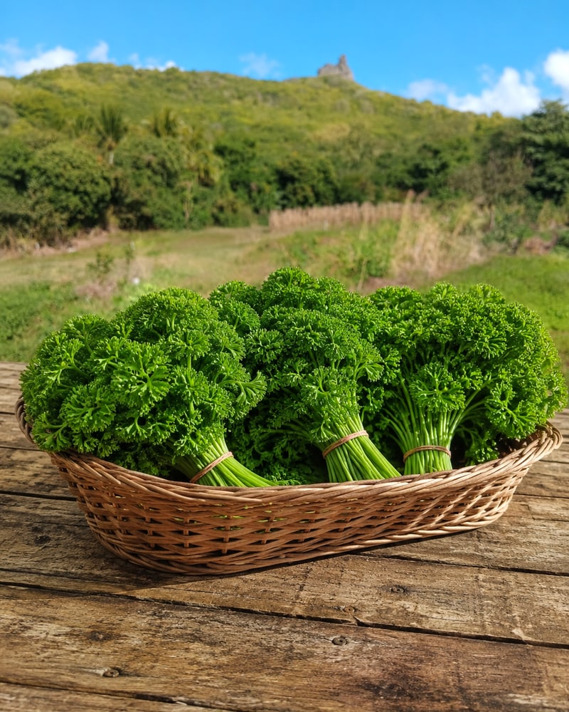 Curly Parsley from the DSP FreshDrop harvest