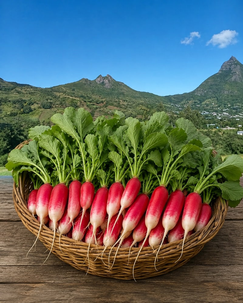 Radish from the DSP FreshDrop harvest
