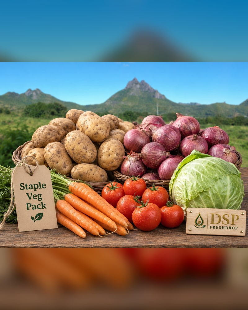 Staple Veg Pack from the DSP FreshDrop harvest