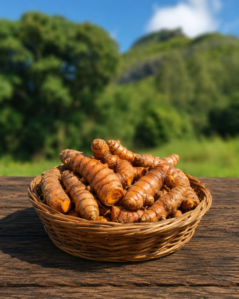 Turmeric from the DSP FreshDrop harvest